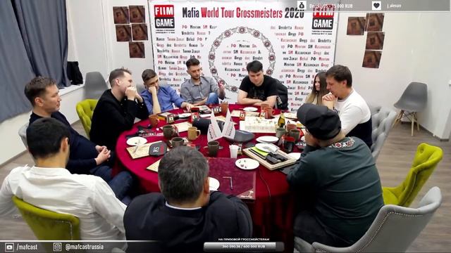 Mafia World Tour Grossmeisters 2020 - день 3 смотреть онлайн