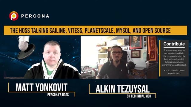 All things, Vitess Planetscale, MySQL, and Sailing passion - Percona Podcast 10 смотреть онлайн