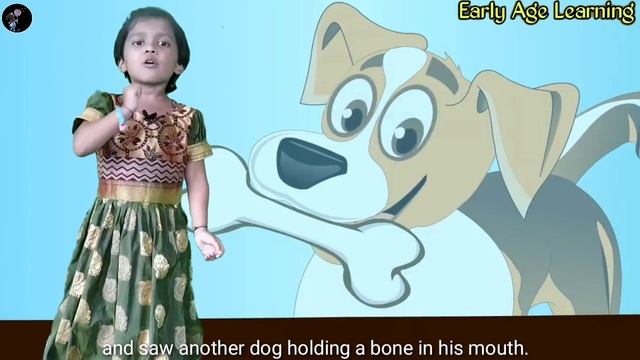 The Greedy Dog And The Bone || Short Moral Stories || Kindergarten Stories || LTS 2022 . смотреть онлайн