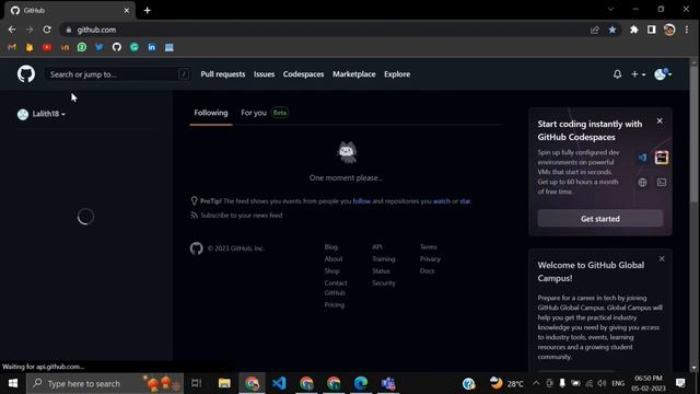 Introduction to Git and GitHub | GitHub Desktop | Student Developer Pack смотреть онлайн
