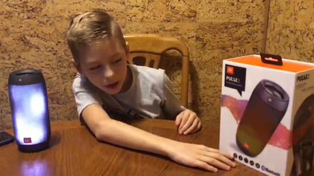 Распаковка колонки JBL pulse 2 смотреть онлайн