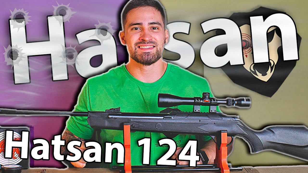 Hatsan 124 (4.5 мм, 3 Дж) видео обзор