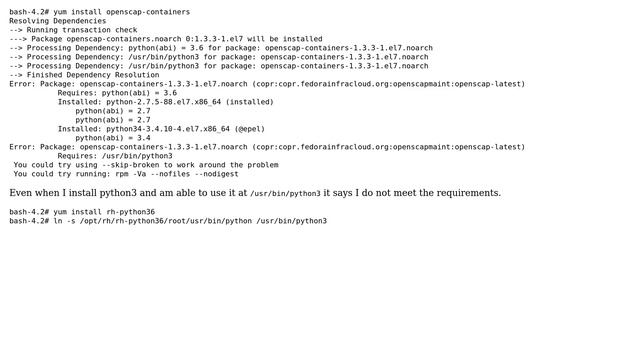 DevOps & SysAdmins: How to fix this yum dependency requirement and install python? смотреть онлайн