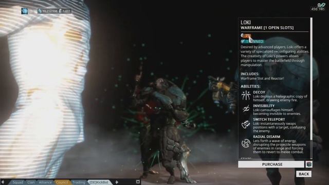 Warframe Too Late The Loki (2016) смотреть онлайн