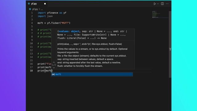 Comment Obtenir des Données Financieres avec Python | Prix, Dividendes, Ratios, etc. смотреть онлайн