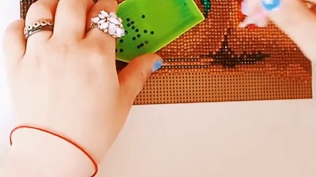 ASMR - Алмазная картина. ???Букет цветов в вазе #4 (Финальная часть). смотреть онлайн