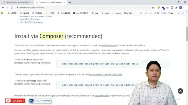 #1 Belajar YII Framework - Instalasi Awal YII versi 2 смотреть онлайн