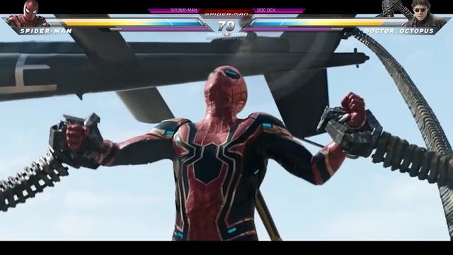 Spider-Man vs Doc Ock with Healthbars смотреть онлайн