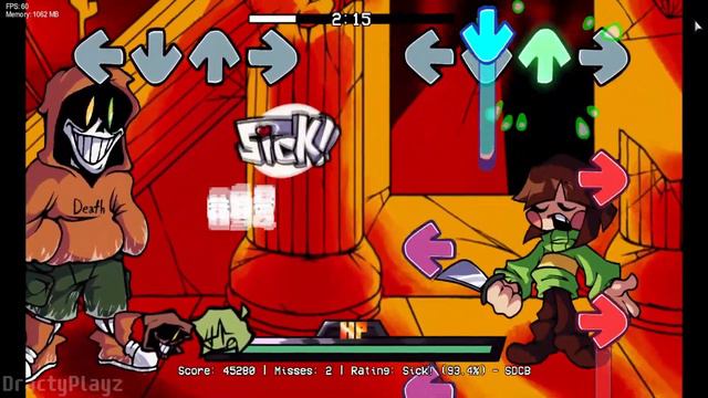 Friday Night Funkin' VS DustSwap | Underswap Sans, Papyrus, Chara, And Sonic (Full Mod Gameplay)