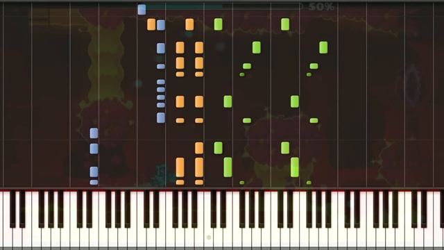 Geometry Dash 2.1 - FINGERDASH [Piano Cover] (GD)
