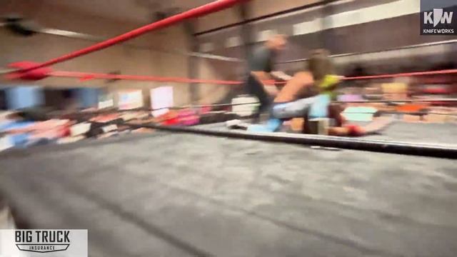 Groovy King Eddie Love vs Rika Wildlee - Heavyweight title match | UWE High Voltage 9 | 6-10-23 смотреть онлайн