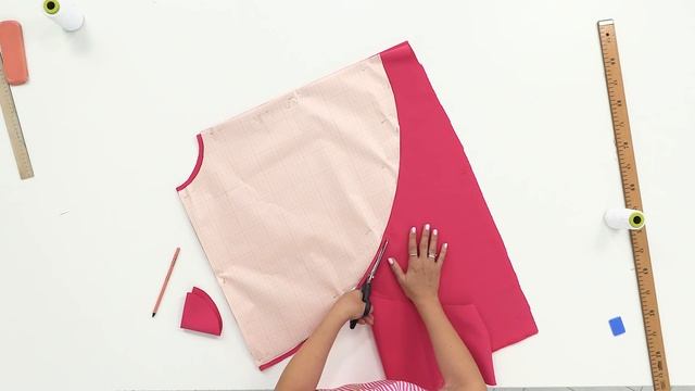 Юбка-солнце за 5 минут. Строим выкройку юбки- солнце с одним швом. Все этапы работы в одном видео. смотреть онлайн