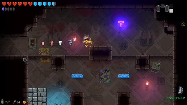 SAYA, THE NEON NINJA (Neon Abyss) смотреть онлайн