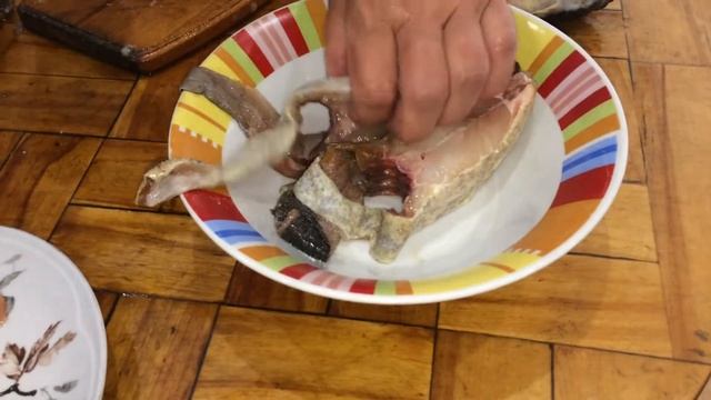 Очень вкусная жареная камбала