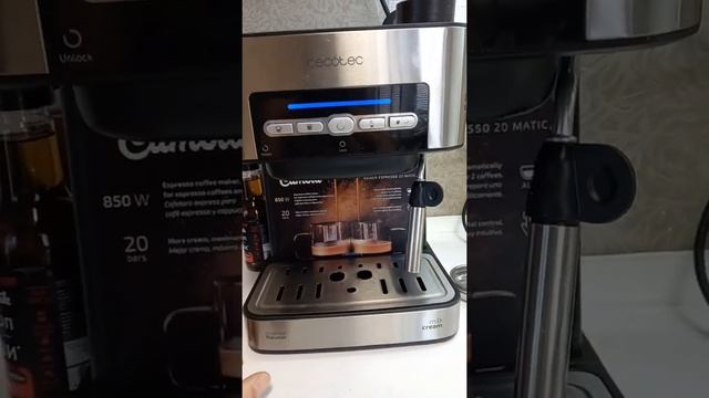 Cecotec Power Espresso 20 Matic , обзор, как получить супер вкус эспрессо . Покупать или нет ?