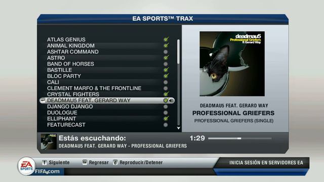 FIFA 13 Soundtrack Deadmau5 feat Gerard Way - Professional Griefers (FIFA EDIT) смотреть онлайн