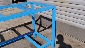 Верстак слесарный 210*80, 100см высота, прочность на прогиб 200кг, 50 профиль