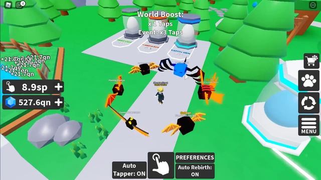 Buying the Most New GEM Egg for SECRET Gem God Pet in Tapping Mania Simulator! [Roblox] смотреть онлайн