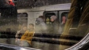 Киевский метрополитен Пришелец Оболонско-Теримковская линия поездка от @Transport_mixa_725 .