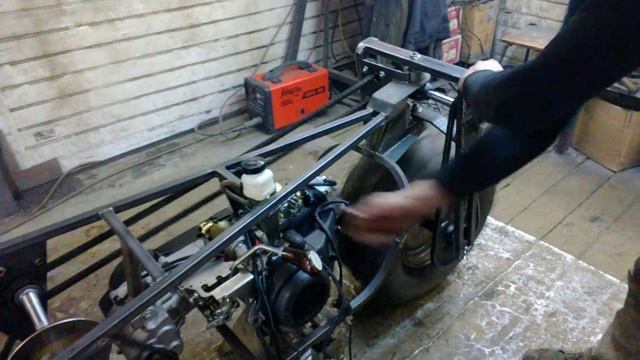 самодельный полноприводной мотоцикл смотреть онлайн