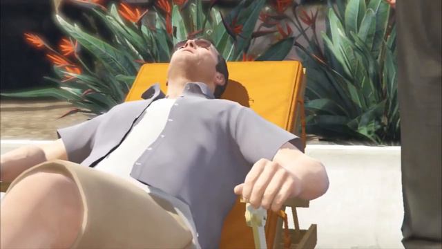 GTA V WTF Cutscenes?! - It's Raining Men (And Women... And Cars)