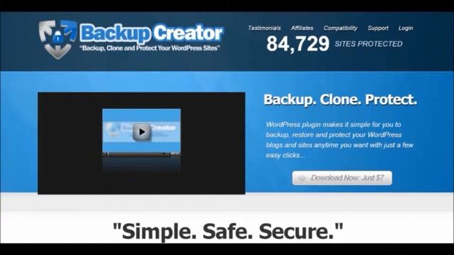 WordPress Backup Creator Plugin Review - Part 7 смотреть онлайн