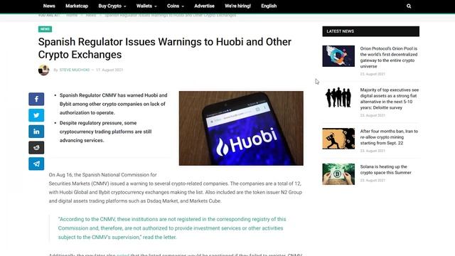 Билл Хинман поднял Ripple последним ударом | Регулирующий орган Испании предупреждает криптобиржи смотреть онлайн