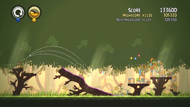 Angry Birds Trilogy-Classic | 3 Stars on Bonus Level 4 | Microsoft Xbox 360 смотреть онлайн