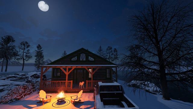 🔥The BEST Video with Christmas Night Ambience & Crackling Fireplace for Sleep (WITHOUT ADS) 🎄 смотреть онлайн