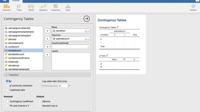 Conducting a Chi Square Test in Jamovi смотреть онлайн