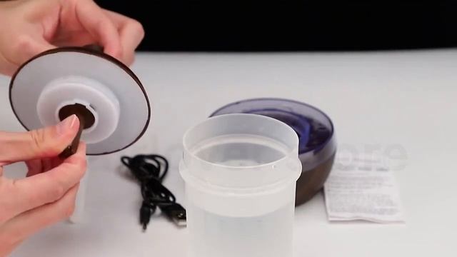 300 мл увлажнитель воздуха эфирные ароматические масла диффузор ультразвуковой с древесным зерном смотреть онлайн