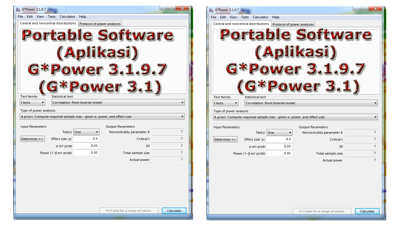 Use Step By Step Portable Software (Aplikasi) GPower 3.1.9.7 (GPower 3.1) (A Step-by-Step Guide) смотреть онлайн