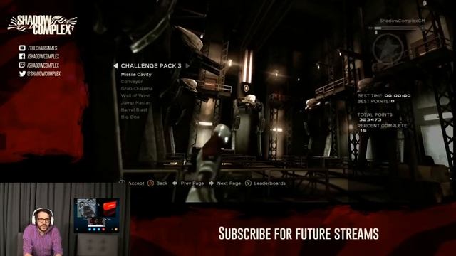 Shadow Complex Official Stream - Episode 13 - Weekly Challenge Tips смотреть онлайн