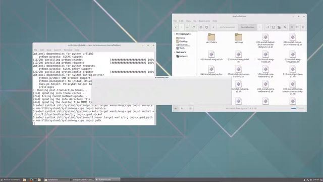how to install arch linux cinnamon смотреть онлайн