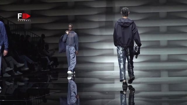 EMPORIO ARMANI BACKSTAGE SS 2023 Menswear - Fashion Channel Chronicle смотреть онлайн