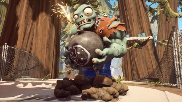 Plants vs. Zombies: Battle for Neighborville™ - ALL BOSS CUTSCENES! смотреть онлайн