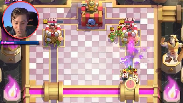 NEW EASY ROYAL RECRUITS DECK is 100% NO SKILL SPAM! смотреть онлайн