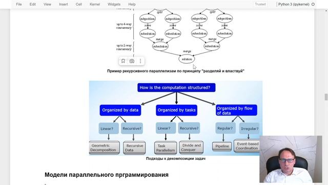 Лекция 10 Параллельные вычисления, часть 2: Принципы разработки параллельных алгоритмов смотреть онлайн