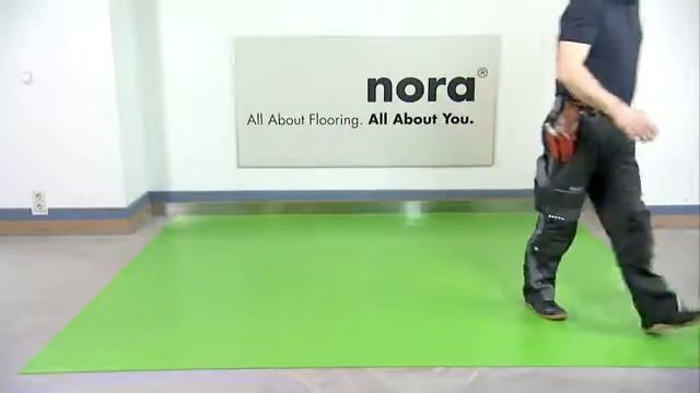 Укладка напольного покрытия norament® смотреть онлайн
