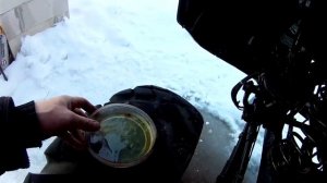 Измерение уровня топлива в карбюраторе К-126, К-135