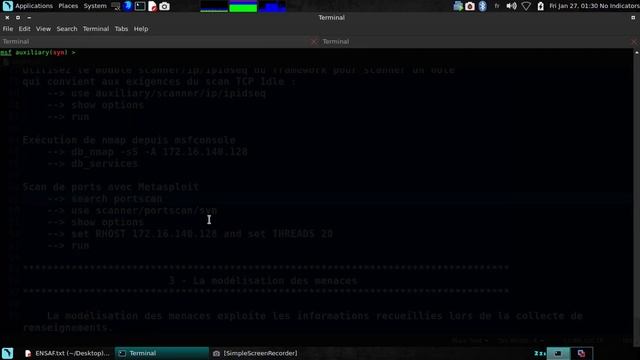 Tests d'intrusion sur Kali linux (metasploit) смотреть онлайн