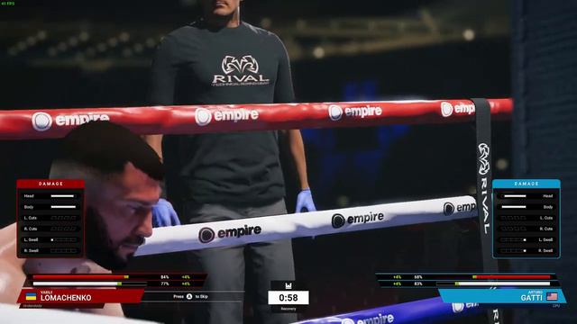 Undisputed(бой с ботом)VASILII LOMACHENKO vs ARTURO GATTI смотреть онлайн