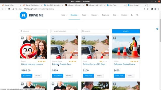 Create Driving School Website | WordPress Theme for Training Institute | Driveme WordPress Theme смотреть онлайн