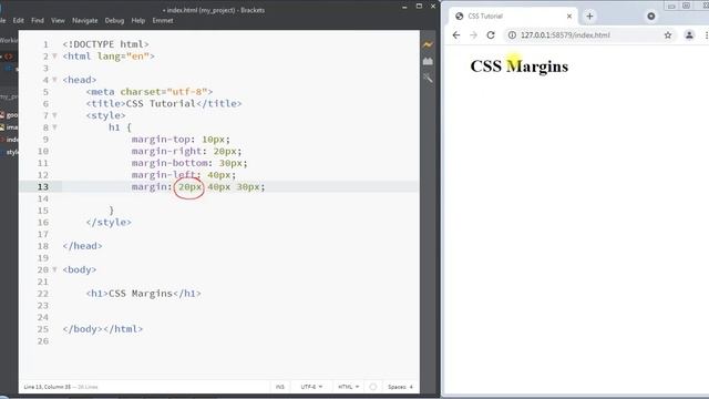#10 Margin in CSS | Margin Collapse | CSS Tutorial смотреть онлайн