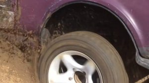 машина застряла