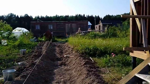 Дорожка из щебня. смотреть онлайн