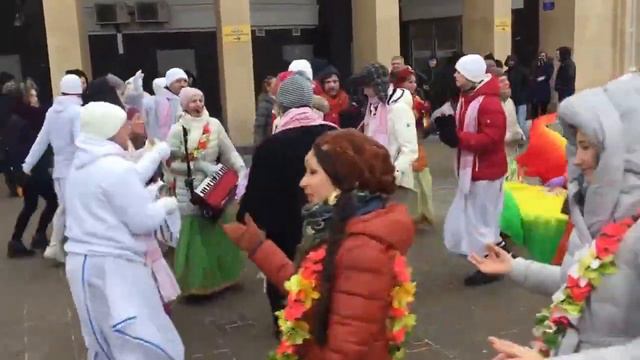 Харинама 3/7 на ст.м ВДНХ 12.02.2017 смотреть онлайн