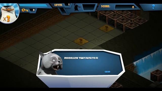 приключения пингвинов Мадагаскар игра для детей