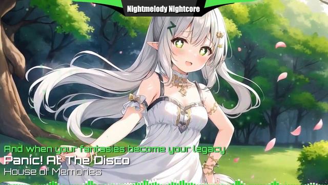 【Nightcore】 - House of Memories(Lyrics) смотреть онлайн