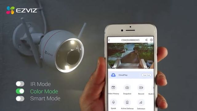 EZVIZ C3W смотреть онлайн